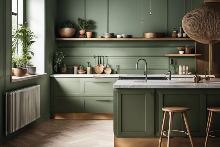 54 Inspiring Ideas for a Tranquil Sage Green Kitchen