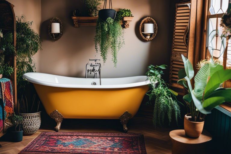 55 Fresh Bohemian Bathroom Decor Ideas