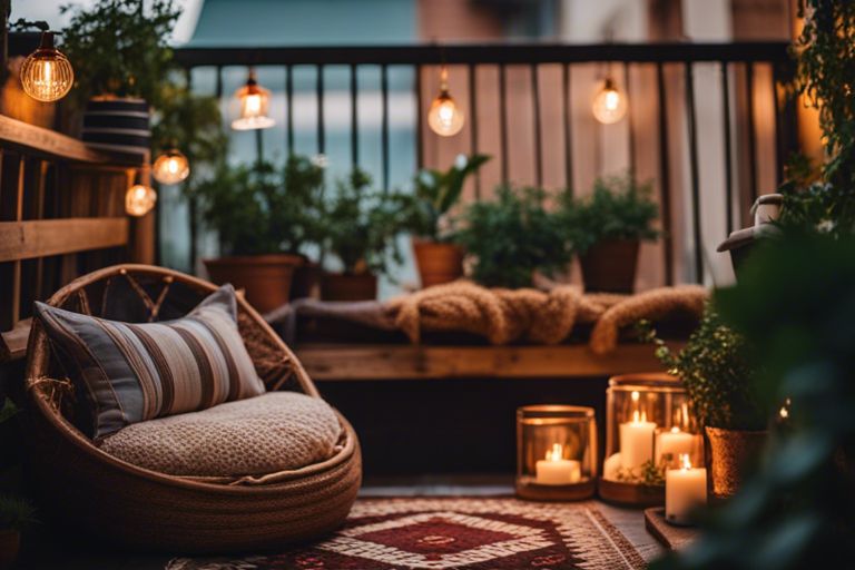 84 Inspiring Boho Balcony Decor Ideas