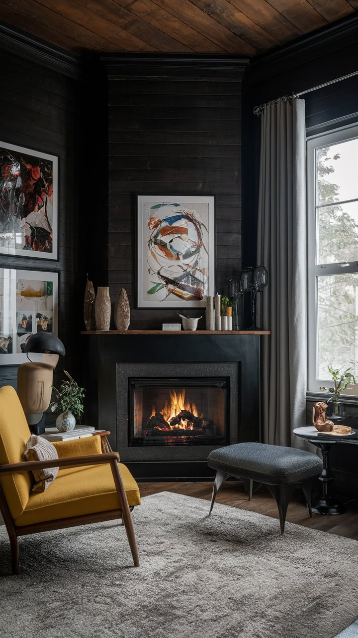 30 Corner Fireplace Ideas - Cozy Spots to Warm Your Home » ComfyTips